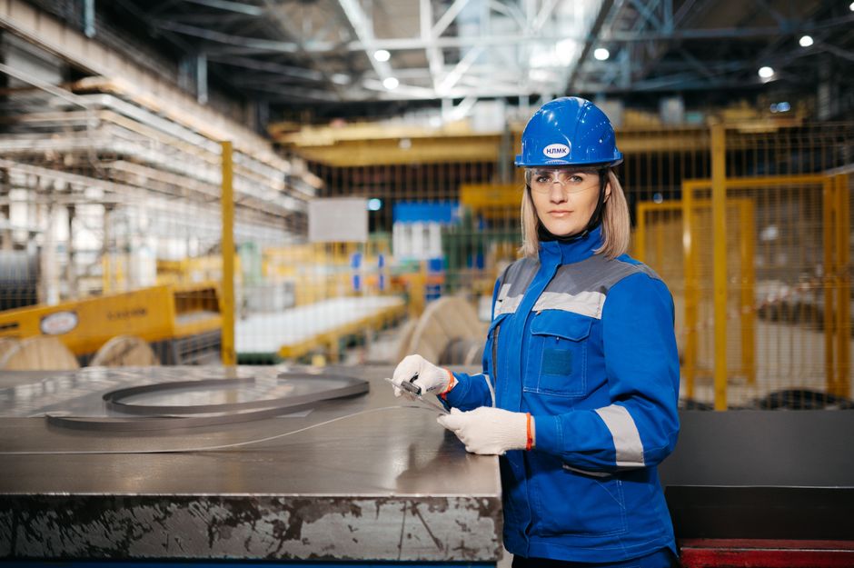 Professional female engineer working in a modern industrial facility in Russia, highlighting engineering and manufacturing. (Photo: Sergey Sergeev / Pexels)